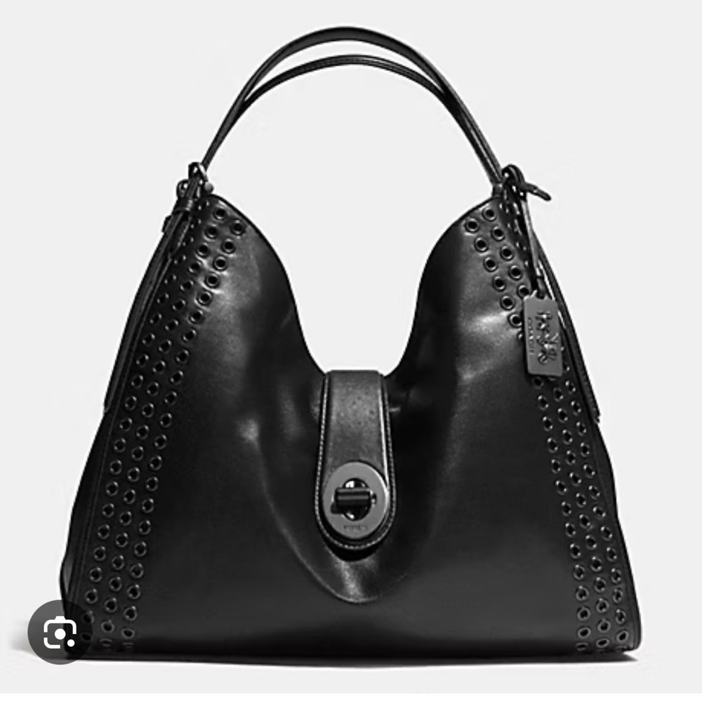 Coach Madison Black Leather Women's Bag